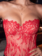 Lace corset