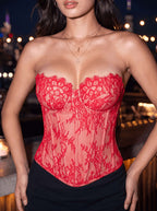 Lace corset